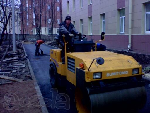 Аренда комбинированного катка 4 тонны