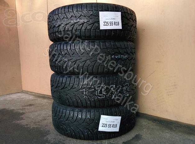 Шины 225 55 R18 зимние 4шт