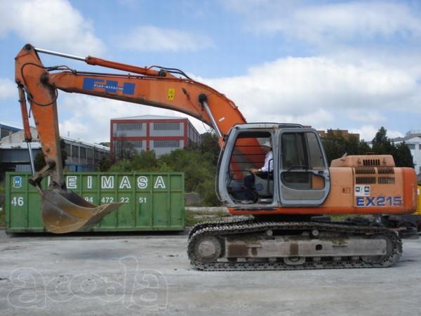 Аренда гусеничного экскаватора hitachi ex210