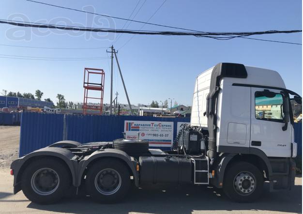 Гидравлика на тягач Mercedes Actros под самосвал