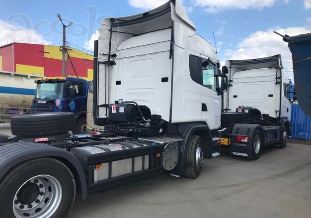 Гидравлика на тягач Scania под бочку