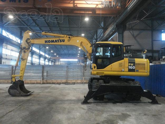 Колёсный экскаватор Komatsu PW160