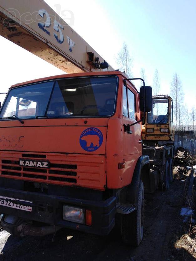 Аренда кран автомобильный КС-55713-1 на шасси