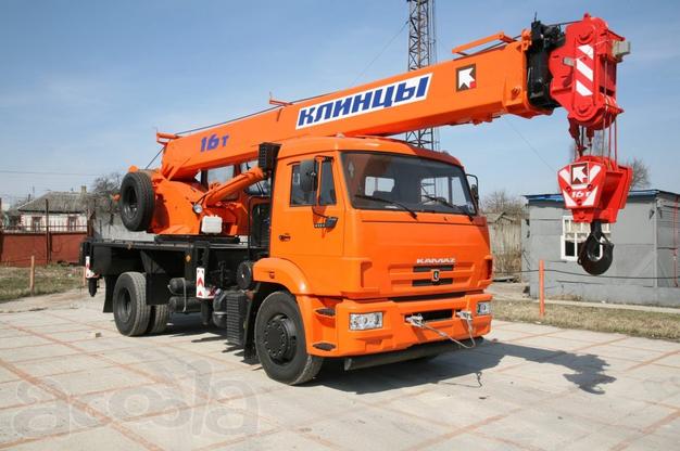 Автокран 16 т Клинцы