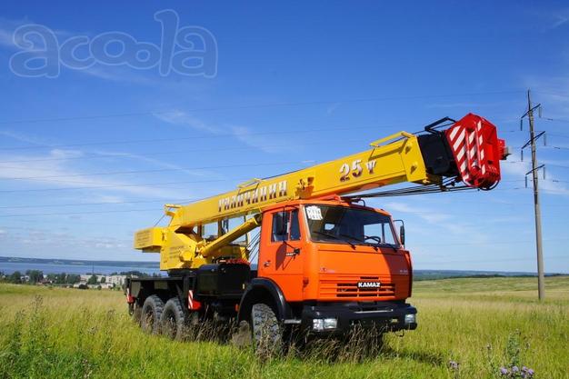 Автокран 25 тонн Галичанин