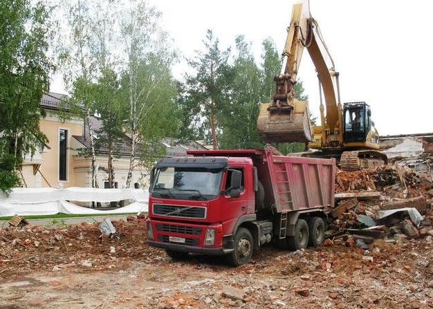 Вывоз строительного мусора