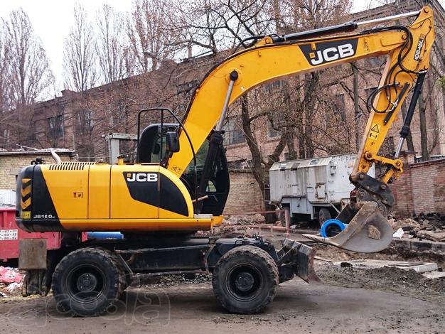 Экскаватор колёсный  1м3  JCB 160