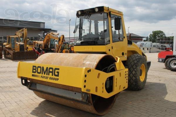 Каток грунтовый Bomag 8, 9 тонн в аренду
