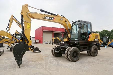 Колёсный экскаватор SANY SY115W