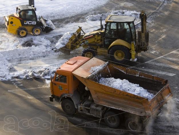 Уборка вывоз снега СПб и ЛО недорого
