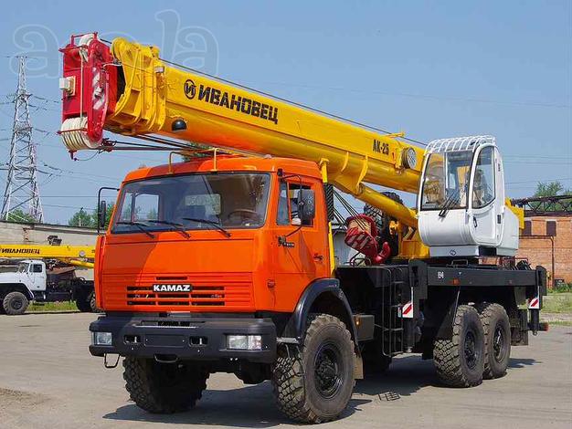 Аренда автокрана 25 тонн Рощино Зеленогорск