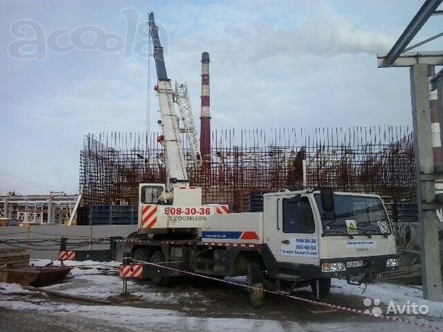 Аренда автокрана 35/40/50 тн, стрела 40м + 8м