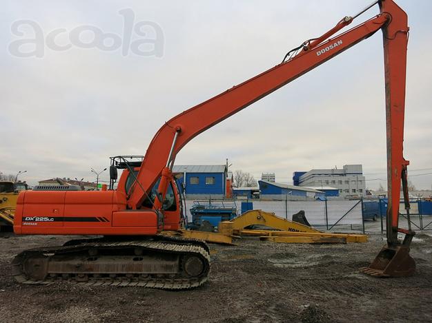 Сдается в аренду длиннорукий экскаватор 20т Doosan DX225LCA SLR