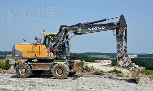 Сдается в аренду колёсный экскаватор Volvo 160