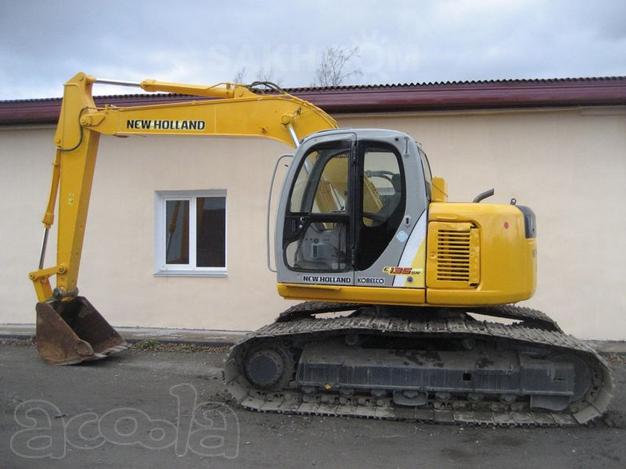 Сдается в аренду гусеничный экскаватор New Holland E135B