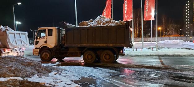 Работа самосвалы