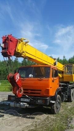 Аренда, услуги автокрана 25 тонн в Санкт Петербурге