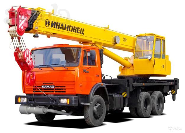 Аренда автокрана 25т