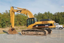 Гусеничный экскаватор CAT 330D L стрела LongReach