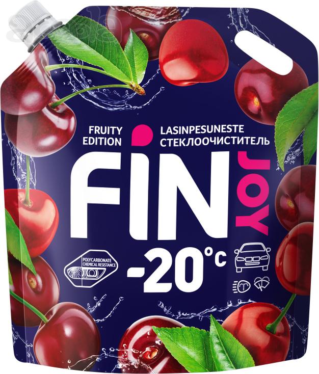 Автомобильный очиститель стекол FIN JOY FRUITY Cherry -20 DP, 3,5 л