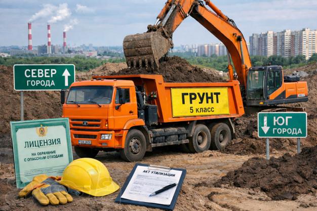 Вывоз грунта 5 класс