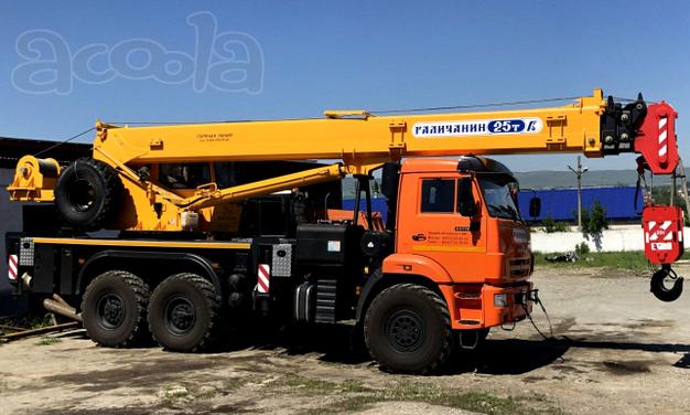 Сдам в аренду автокран Галичанин КС-55713-1