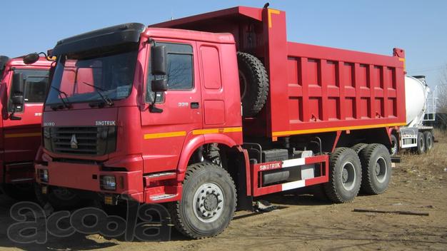 САМОСВАЛ HOWO HW76, 6х6, кузов прямой