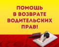 Помощь с возвратом водительских прав