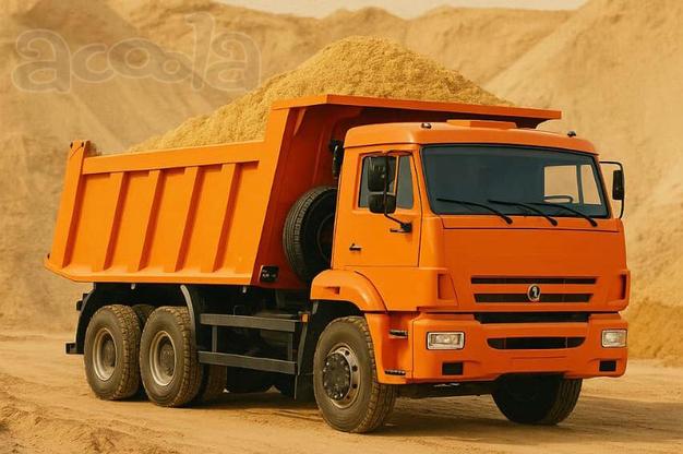 Требуются САМОСВАЛЫ на перевозку песка в Санкт-Петербург