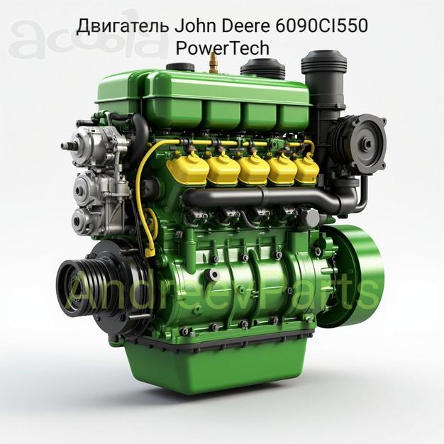 Продам дизельный двигатель John Deere J6068 (6.8L)